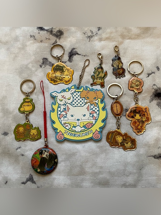 Other - Hozuki's Coolheadedness no Reitetsu 2015 Coaster Bag Charm Keychain LOT